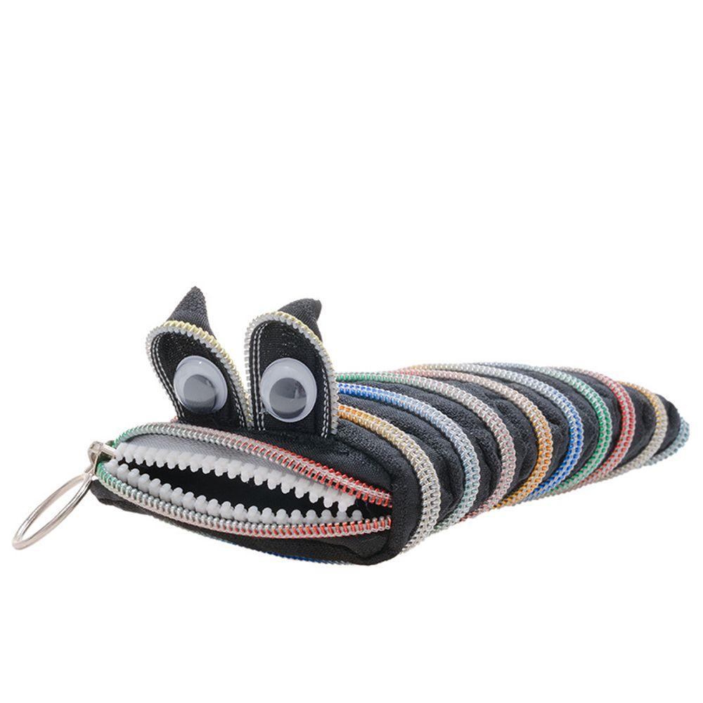 Túi Đựng Bút In Hình Dễ Thương Có Khóa Kéo Tiện Dụng Cho Bé