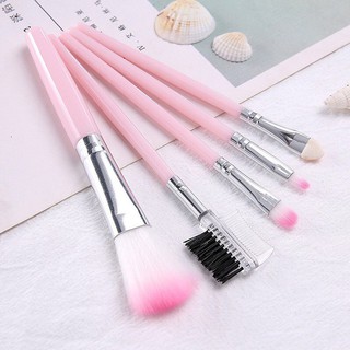 Bộ 5 cọ trang điểm mini Hồng