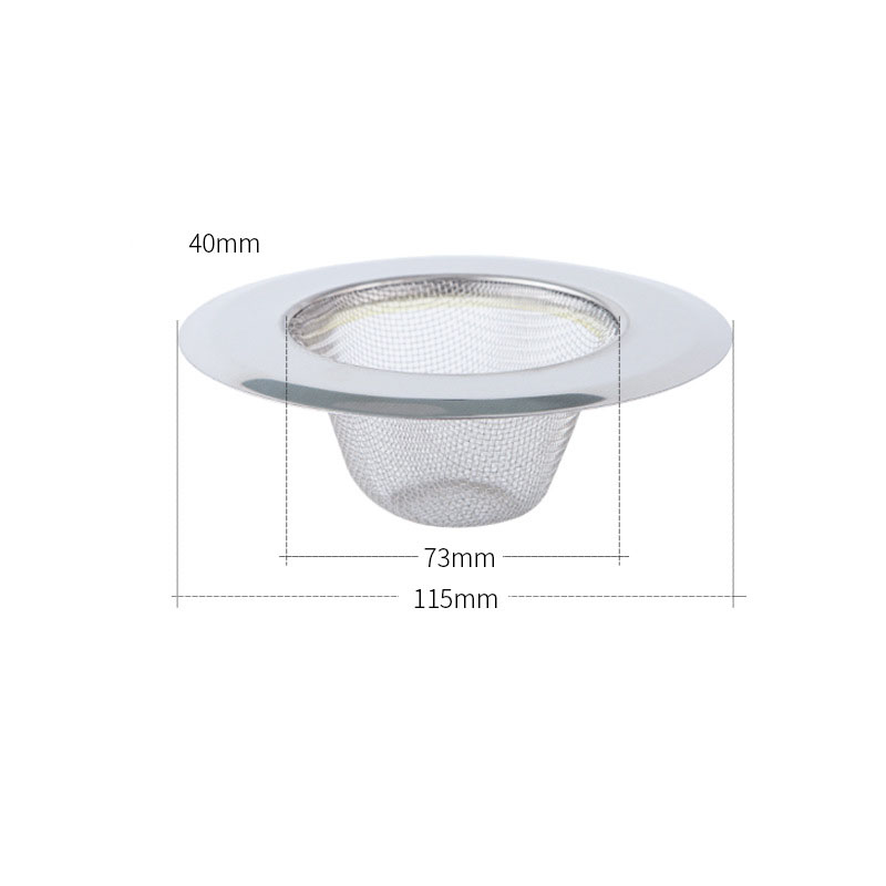 Bộ Lọc Ống Thoát Nước Bằng Thép Không Gỉ Có Thể Tái Sử Dụng Cho Bồn Rửa Nhà Bếp
