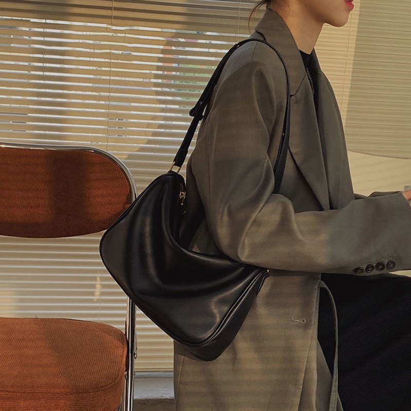 Túi đeo chéo màu trơn xinh xắn phong cách Hàn Quốc dành cho nữ IELGY