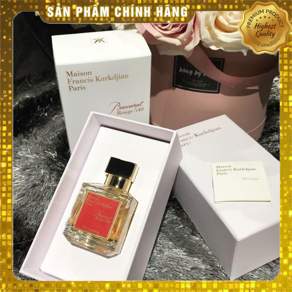 [Nước hoa Unisex 10ml] MFK Baccarat Rouge 540 EDP mẫu thử 2ml - 10ml (Hương hoa cỏ phương đông) | BigBuy360 - bigbuy360.vn