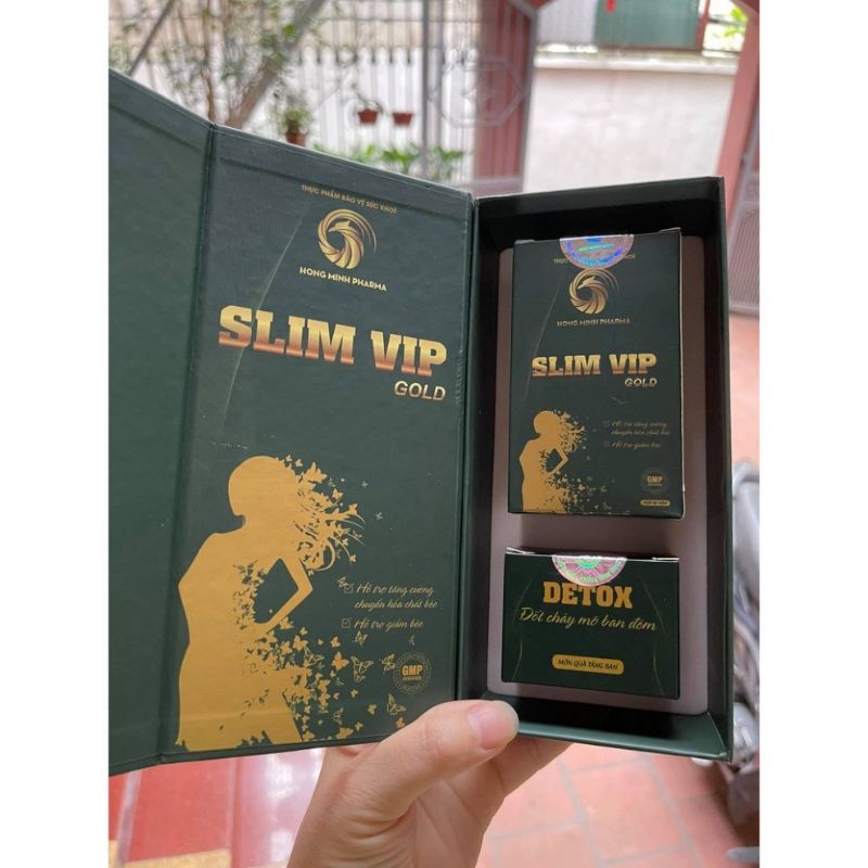 [CAM KẾT CHÍNH HÃNG ] GIẢM CÂN CẤP TỐC SLIM VIP GOLD