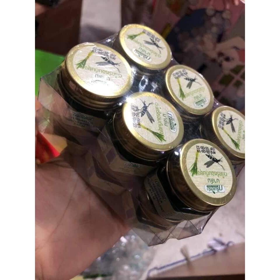 Kem Bôi Muỗi Thái Green Herb Balm