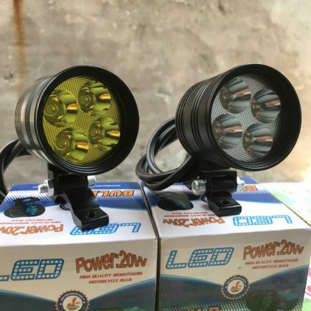 ĐÈN TRỢ SÁNG LED L4- T1 SÁNG VÀNG + SÁNG TRẮNG RỰC CỰC SÁNG