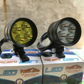 ĐÈN TRỢ SÁNG LED L4- T1 SÁNG VÀNG + SÁNG TRẮNG RỰC CỰC SÁNG