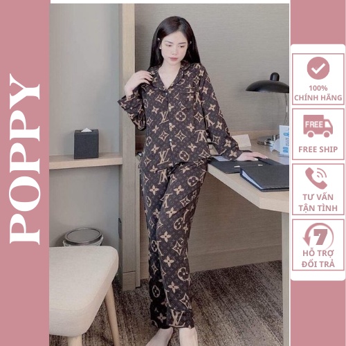 [ Qùa tặng dây cột tóc ] Đồ bộ nữ dài tay chất liệu kate thái giá rẻ pijama nữ hàn quốc đẹp bộ ngủ nữ dài tay cao cấp đẹ | BigBuy360 - bigbuy360.vn