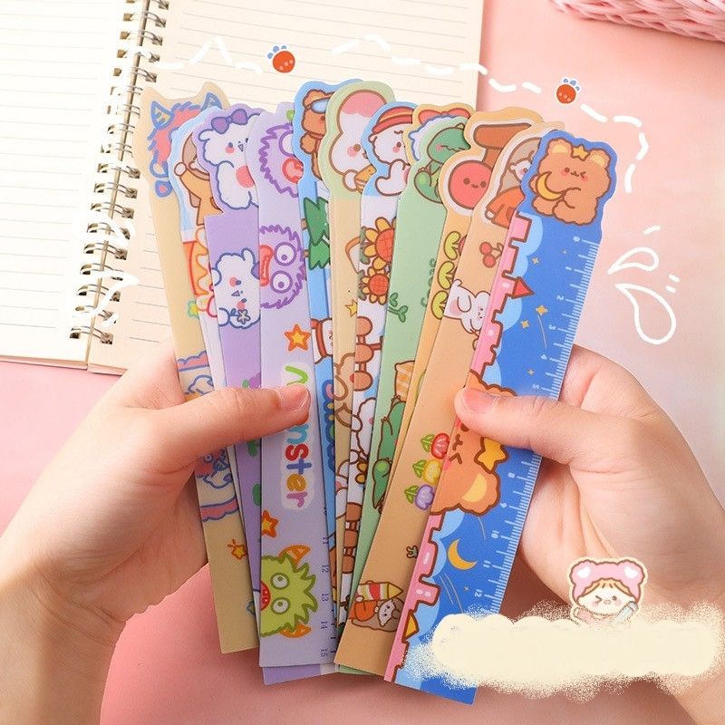 Thước kẻ dẻo 15cm nhiều hình cute nghộ ngĩnh ( Ngẫu Nhiên Trong Mỗi Phân Loại )