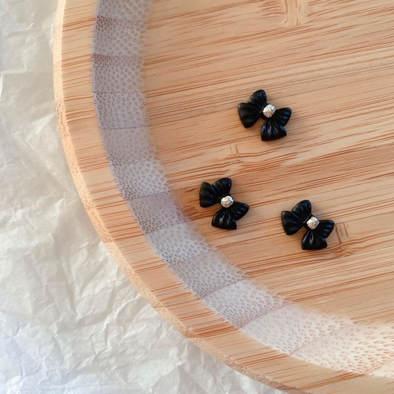 Charm nơ đính móng làm nail siêu xinh