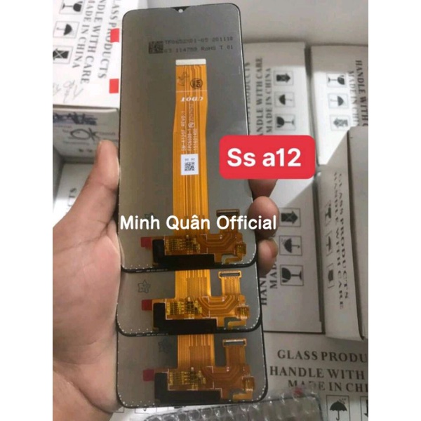 Màn hình SS A12 zin hãng tặng cường lực và keo dán 15ml