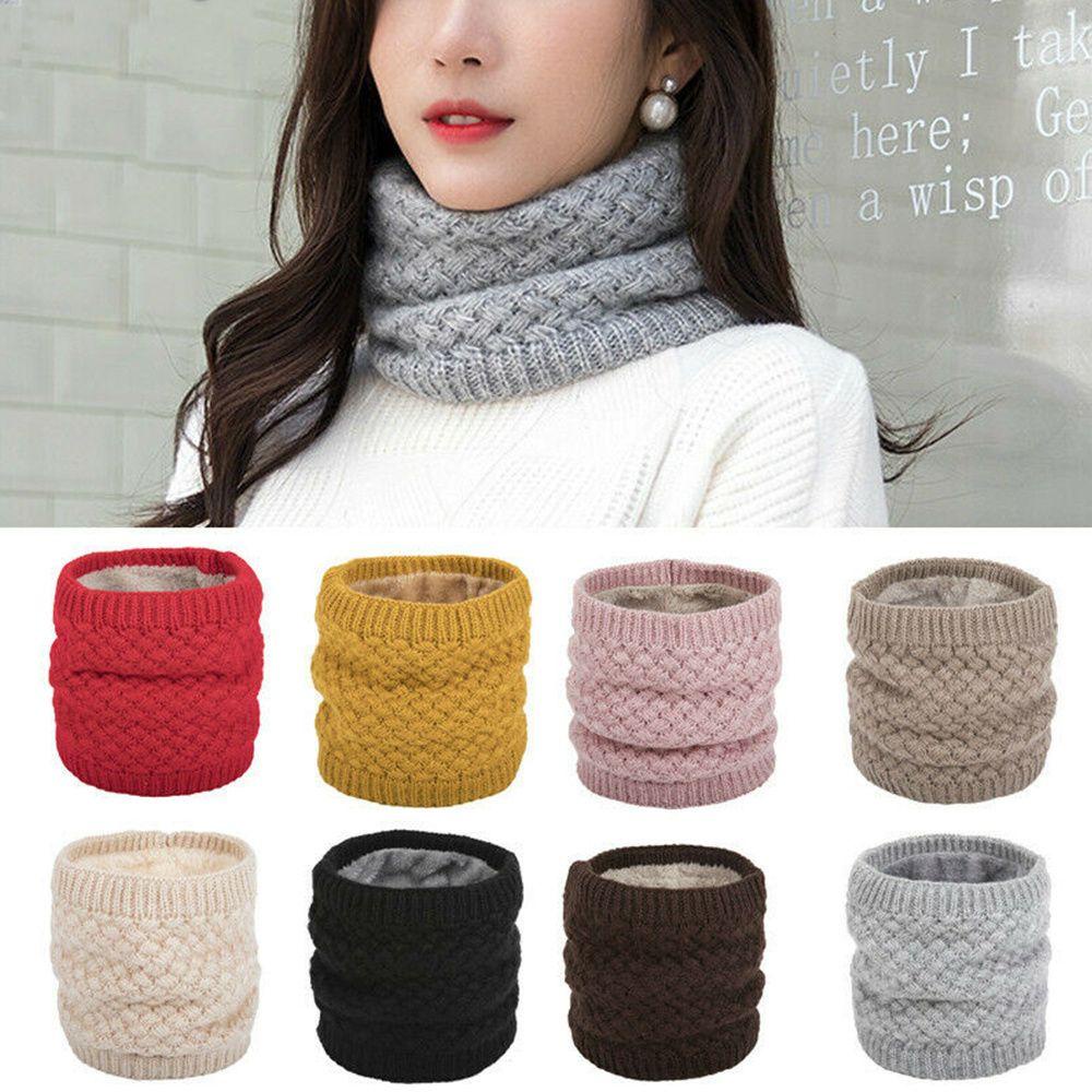 BSUNS Khăn Choàng Cổ Dệt Kim Giữ Ấm Mùa Đông