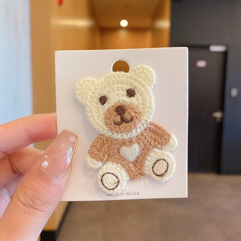 Kẹp tóc kiểu dáng hoạt hình dễ thương dành cho bạn nữ