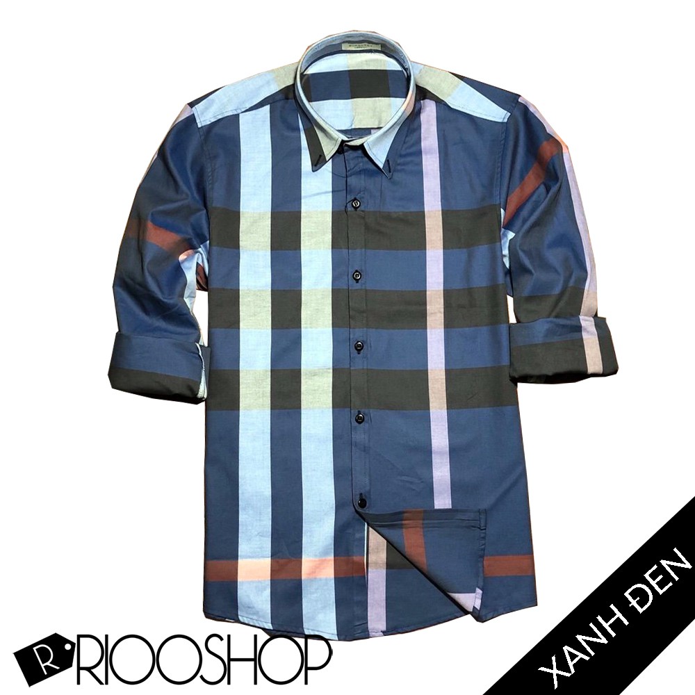 Áo sơ mi nam tay dài sọc cao cấp RSM123