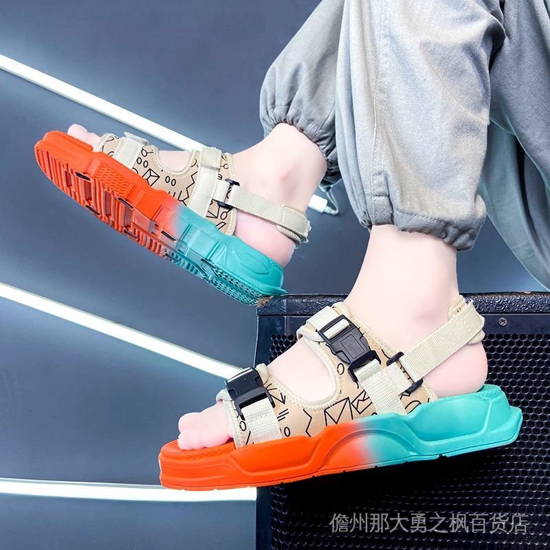 Dép Sandal Thoáng Khí Phong Cách Mới Mùa Hè Cho Nam