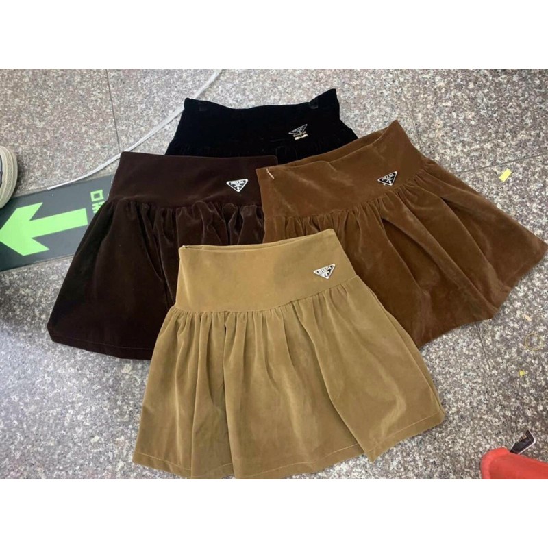 { Frs 50k} Váy nhung đai 2 lớp siêu đẹp