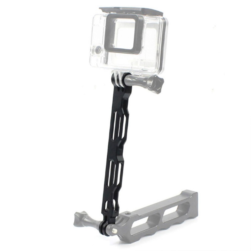 Thanh Nối Dài Bằng Nhôm 1 / 4 Lỗ Gắn Nón Bảo Hiểm Cho Camera Hành Trình