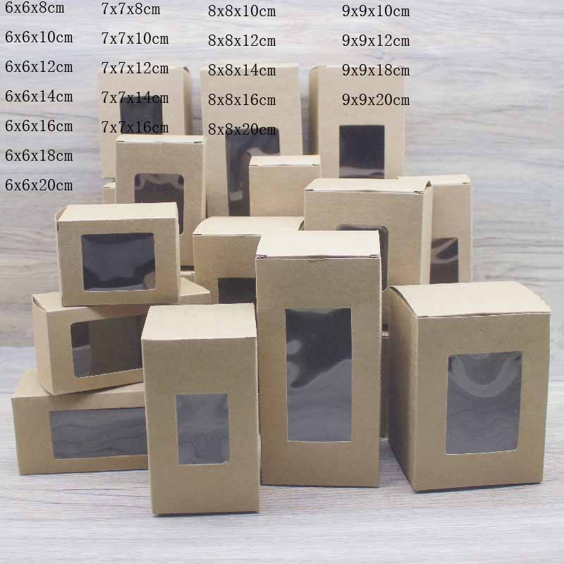Bộ 5 Hộp Giấy Đựng Quà Cưới Hình Chữ Nhật 6x6/7x7/8X8/9x9x