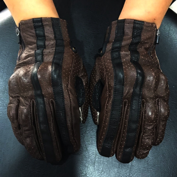 Găng tay da nam có thể dùng màn hình cảm ứng điện thoại