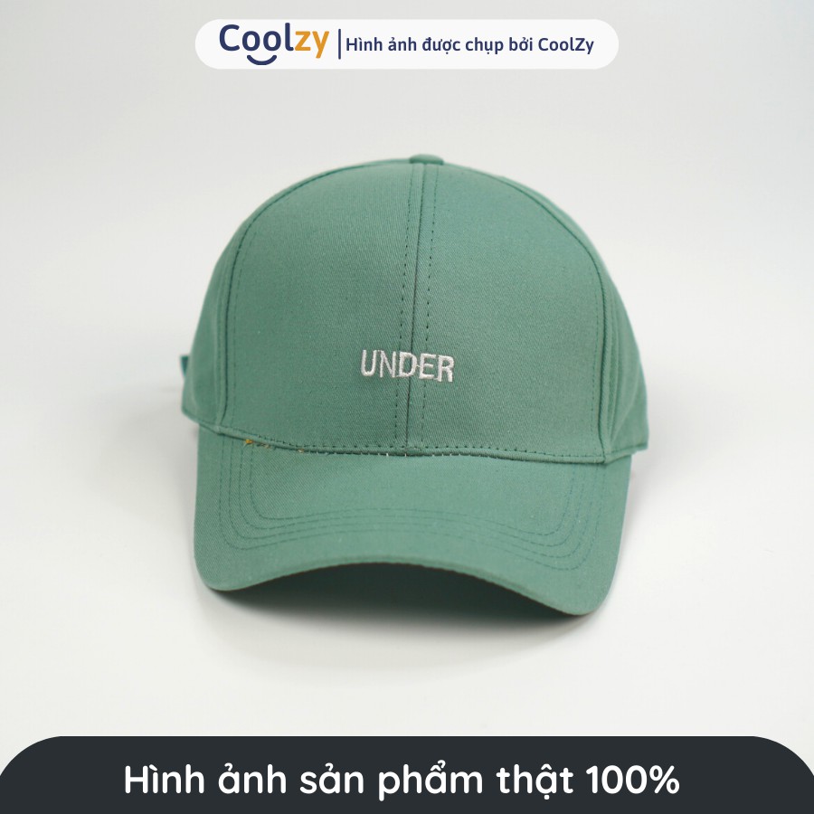 [Mã FAMARAL1 giảm 10K đơn 50K]Mũ lưỡi trai ❤️ Nón kết thêu hình chữ UNDER chất kaki cao cấp form unisex nam nữ N27
