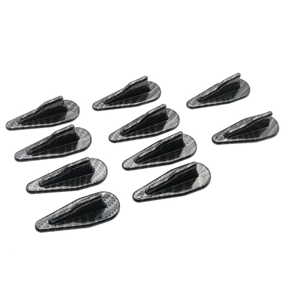 Set 10 Phụ Kiện Gắn Trần Xe Hơi Bằng Sợi Carbon