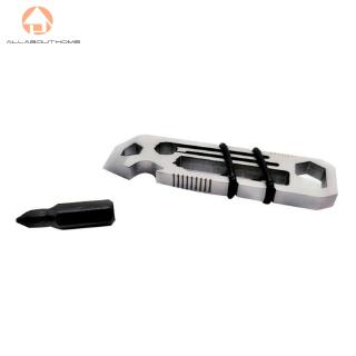 ★ABH★ Tiny Ratchet Multi-Tool Keychain Bottle Opener EDC Hex Wrenches Tool