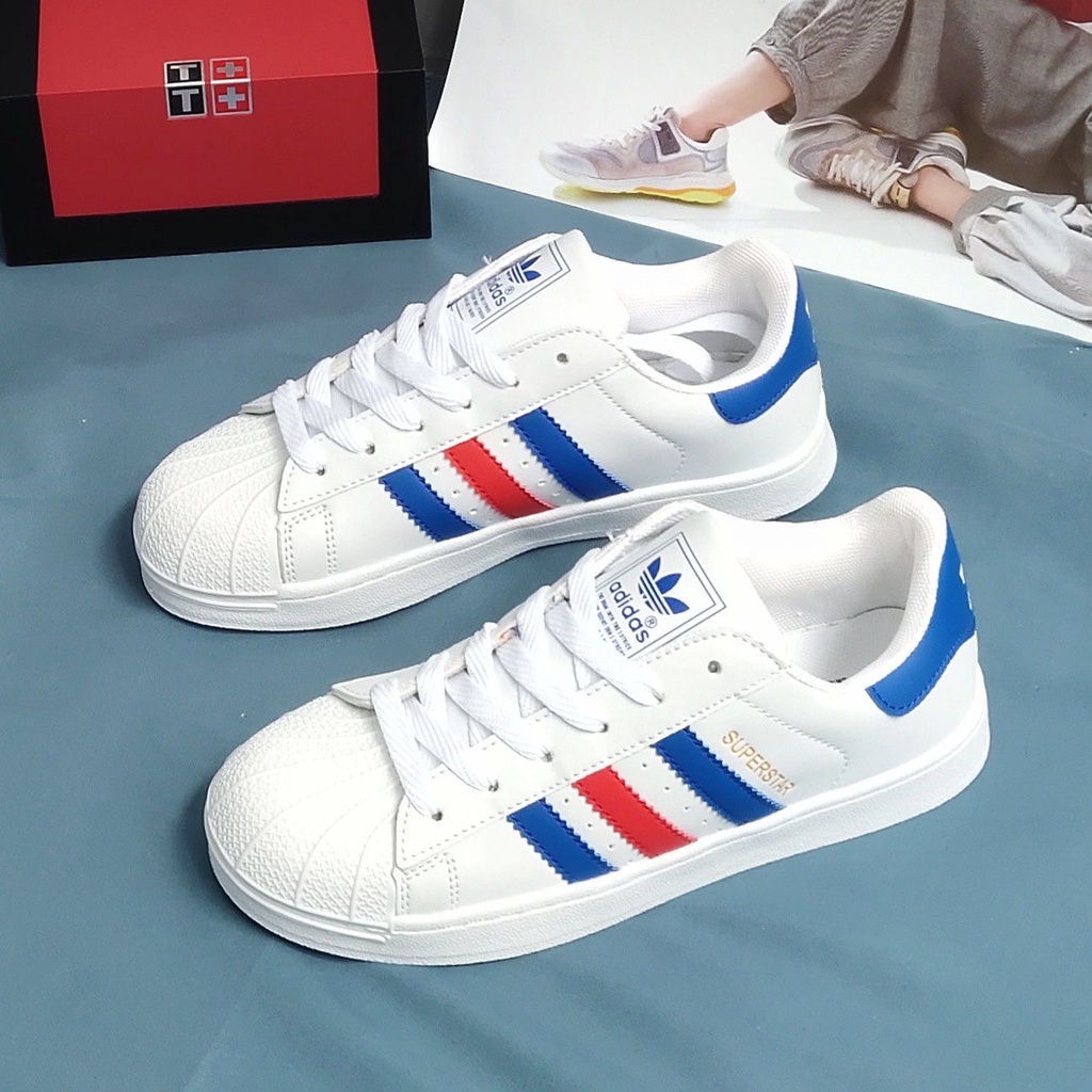 Giày Thể Thao Adidas Superstar Thiết Kế Cá Tính Cho Nam Và Nữ