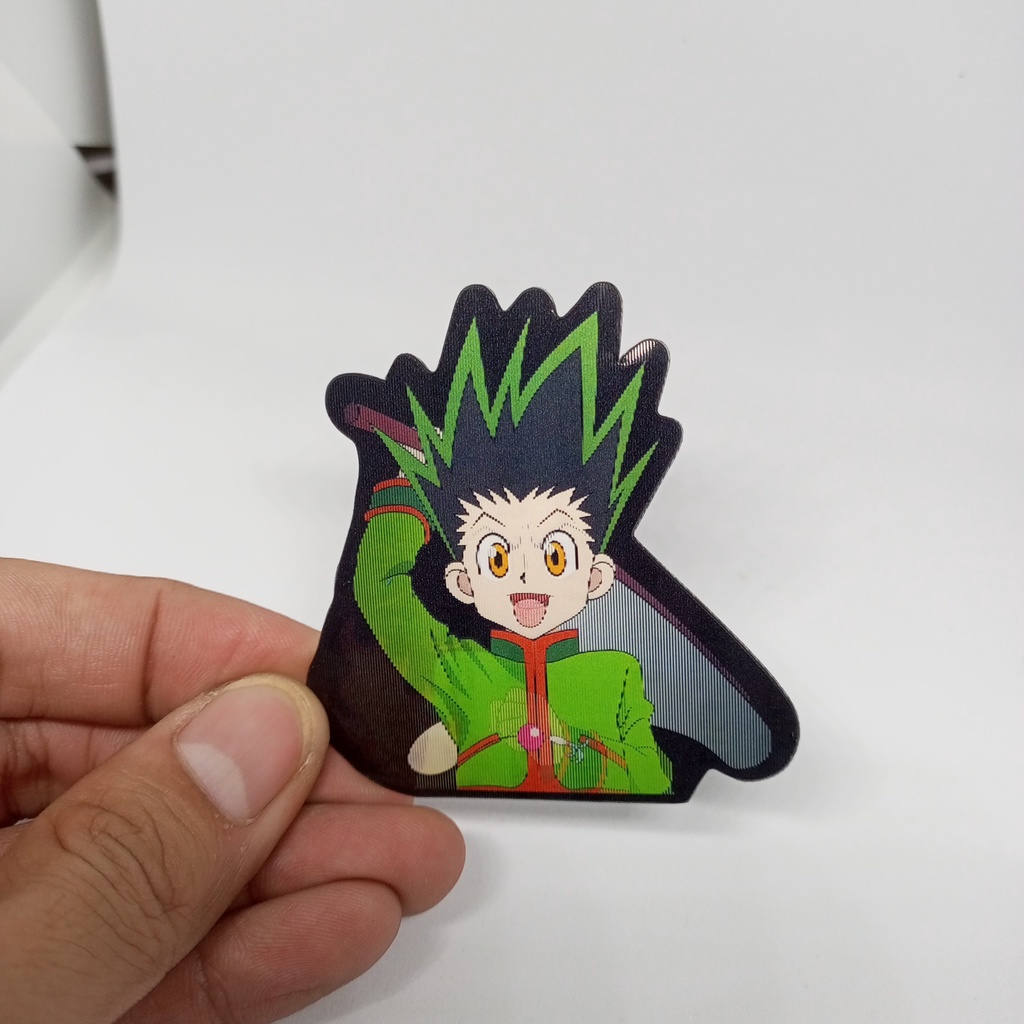Sticker 3D Hunter x Hunter dán điện thoại - laptop - ô tô chống nước 6x7 cm
