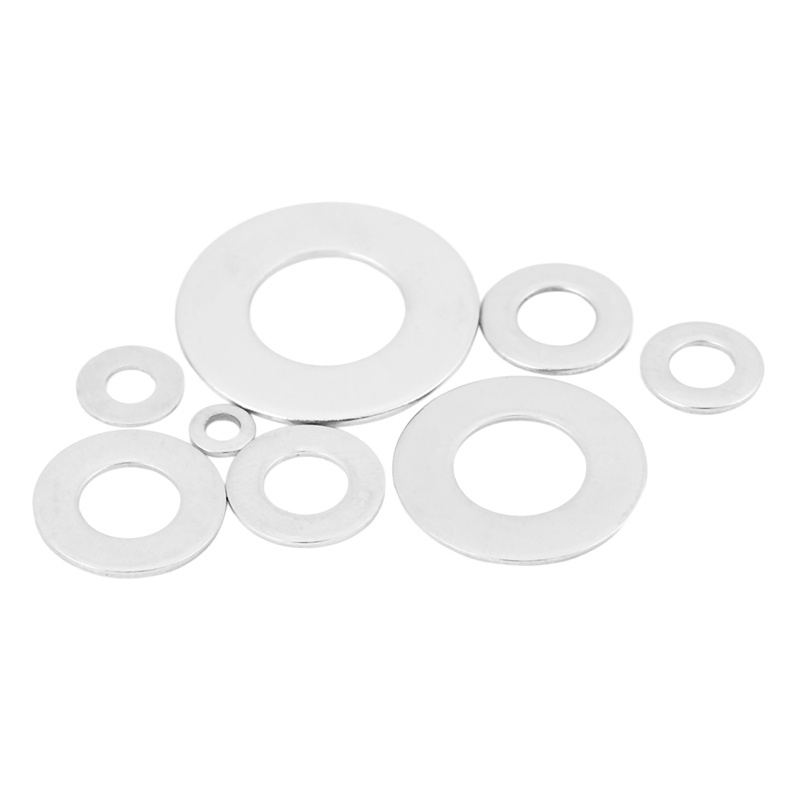 Set 600 Vòng Đệm Phẳng Bằng Thép Không Gỉ M1.6 M2 - M10