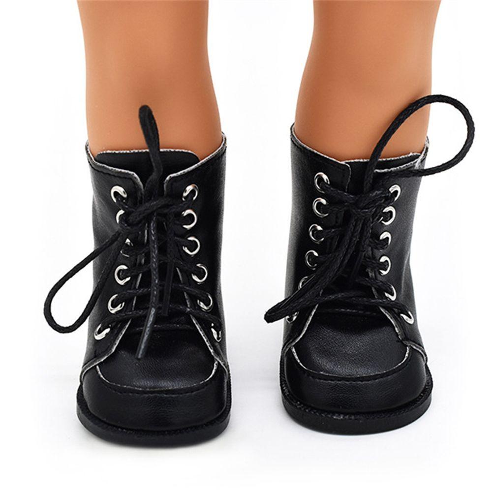 IVORY Giày Búp Bê Da PU Đáng Yêu Cho Búp Bê 14inch