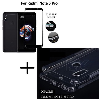 Xiaomi Redmi Note 5/5 Pro: combo kính cường lực và ốp