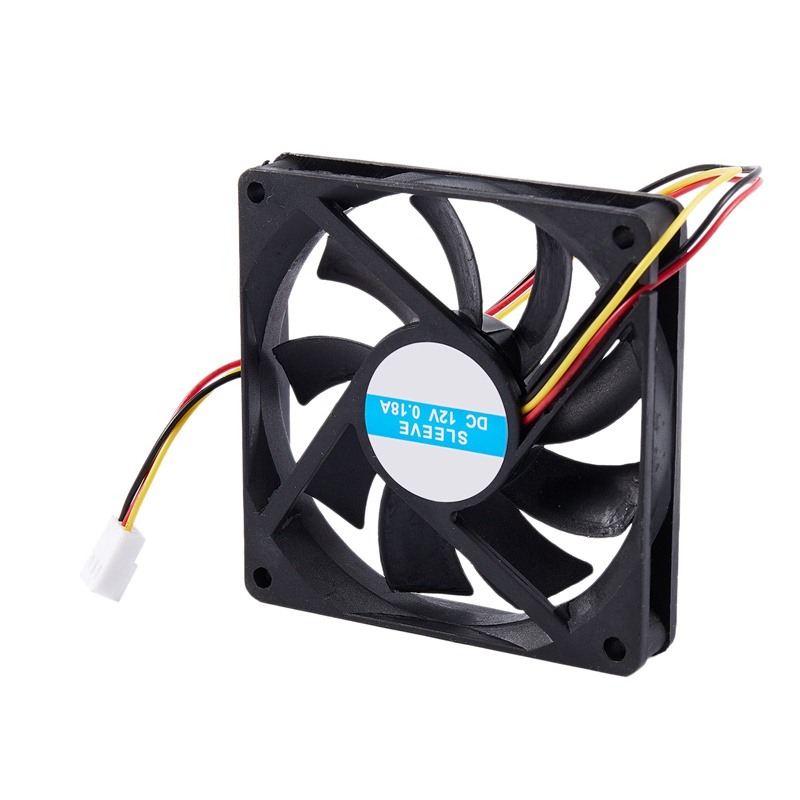 Quạt TảN NhiệT CPU 12V 3 Pin Cho PC 80x80x15mm