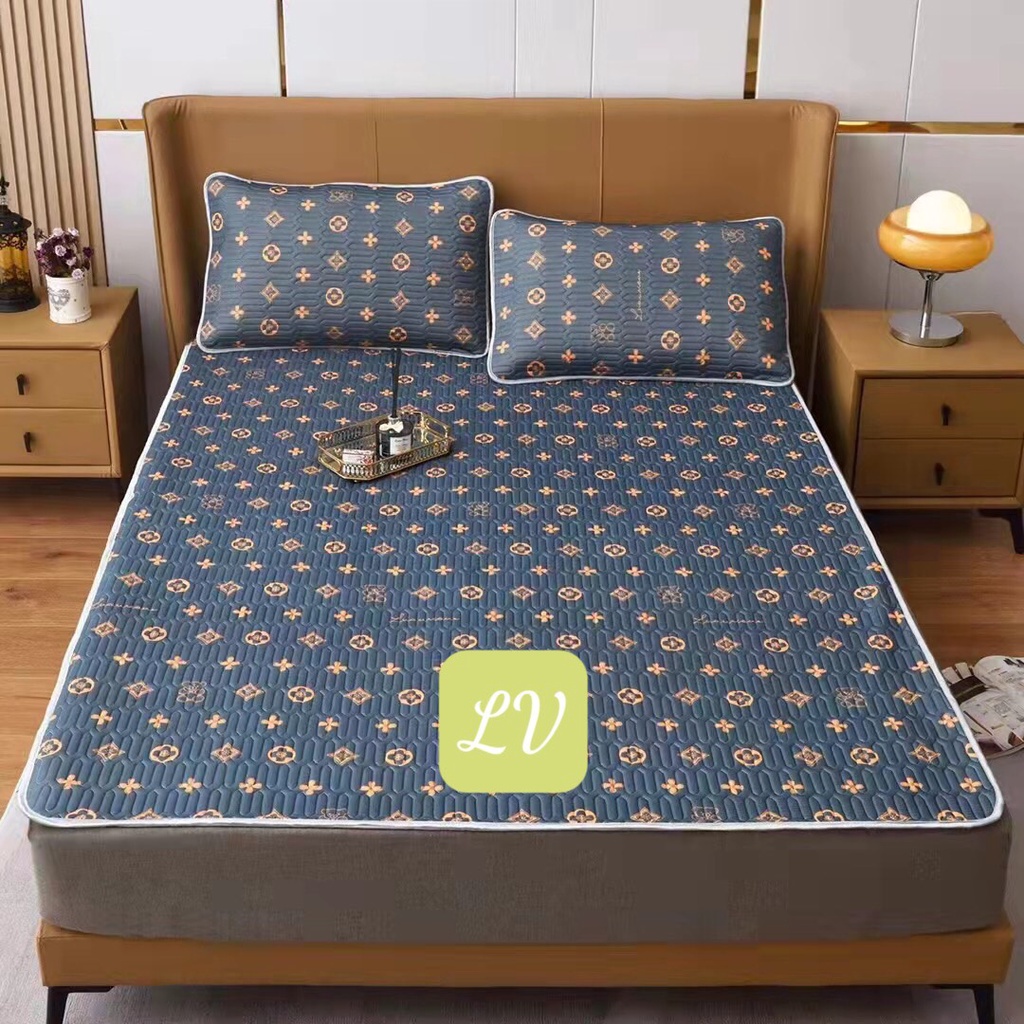 Siêu phẩm hot nhất mùa hè - chiếu điều hòa cao su non 5D Tencel -thỏ sắc màu