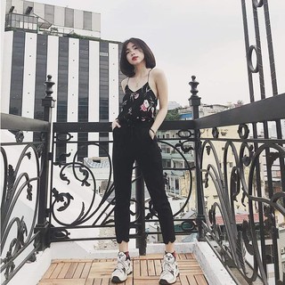 Áo chiffon hở lưng dây tròn