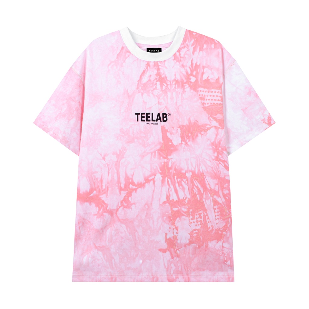 Áo thun Teelab Tiedye Simple Typo Logo TS137