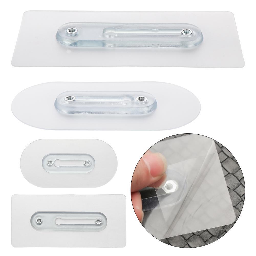 Set 2 Móc Treo Đồ Dán Tường Đa Năng Không Để Lại Dấu Vết