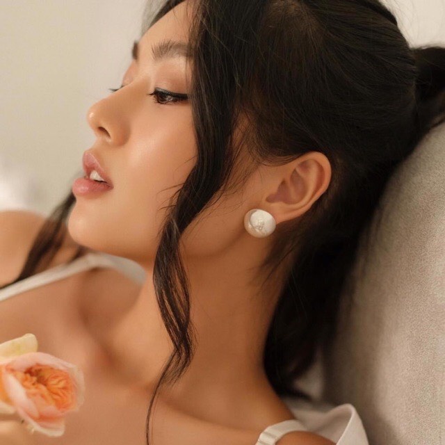 Hoa tai bông tai cao cấp mới về 738 NhiNhi store