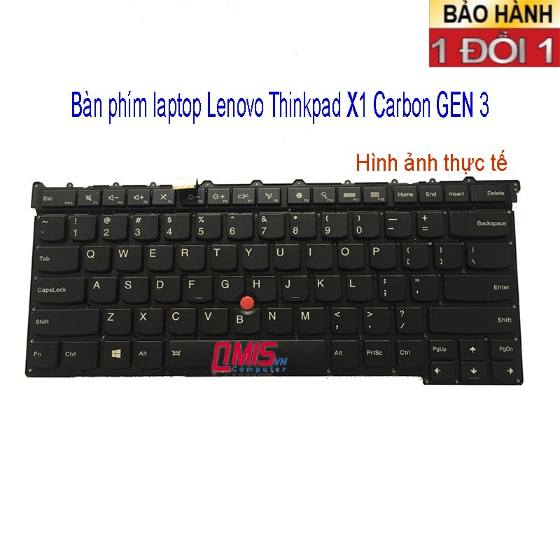 Bàn phím laptop Lenovo Thinkpad X1 Carbon GEN 3 - Core I thế hệ 5