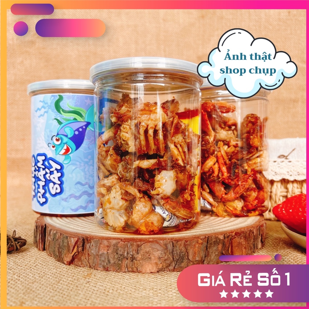Ghẹ Sữa Rim Gia Vị 250G, thơm giòn, thấm vị, ăn vặt giá rẻ Eric's Food - Đặc sản Đà Lạt
