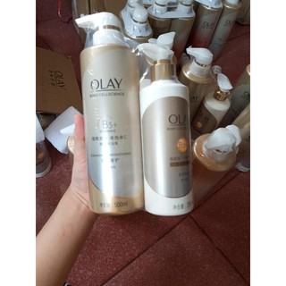 sữa tắm , dưỡng olay .