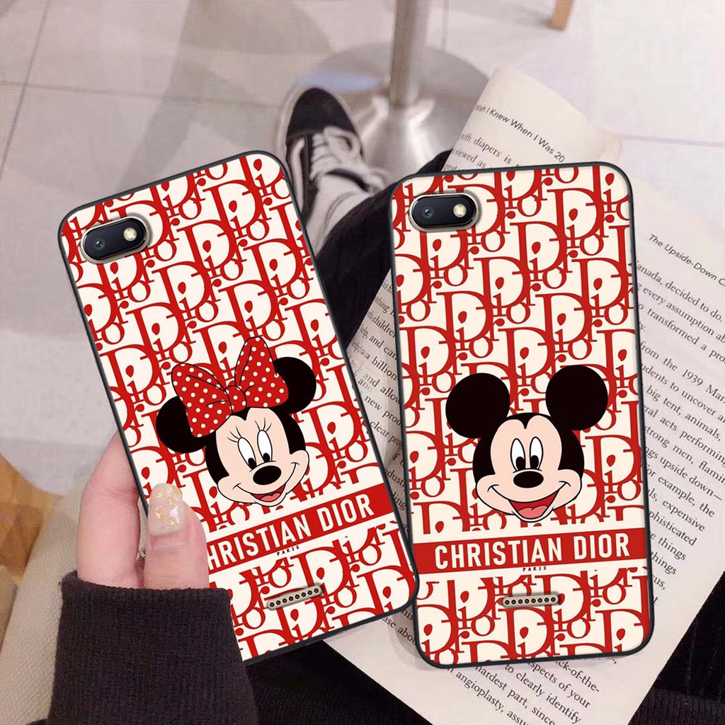 Ốp lưng Xiaomi REDMI 6A hình thương hiệu, thời trang, cute, đáng yêu
