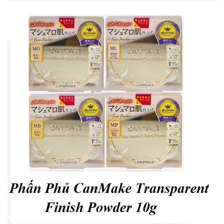 Phấn phủ Canmake trang điểm SPF26/PA++