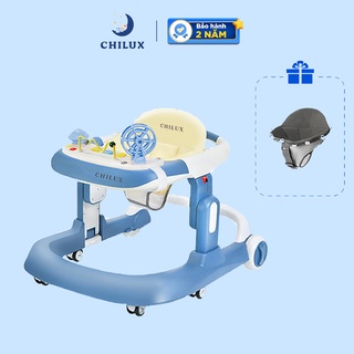 Xe tập đi Chilux Walk S - an toàn cho bé khung xe chữ U định hình hướng đi, điều chỉnh chiều cao