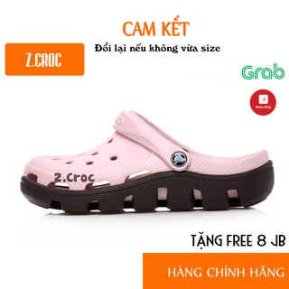 Dép Cross hồng đế đen cao cấp [ giá sỉ+ box hãng + loại xịn + 8 jb sticker đẹp ]