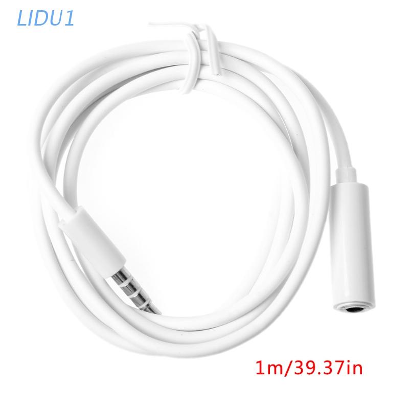 Cáp nối dài tai nghe 3.5mm LIDU1 cho ĐT táo Xiaomi