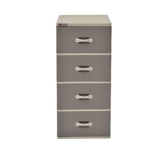 {CHÍNH HÃNG} Tủ quần áo nhựa hàng đẹp, tủ ngăn kéo nhựa T333 - 4 Tầng (Hsl) (cái)