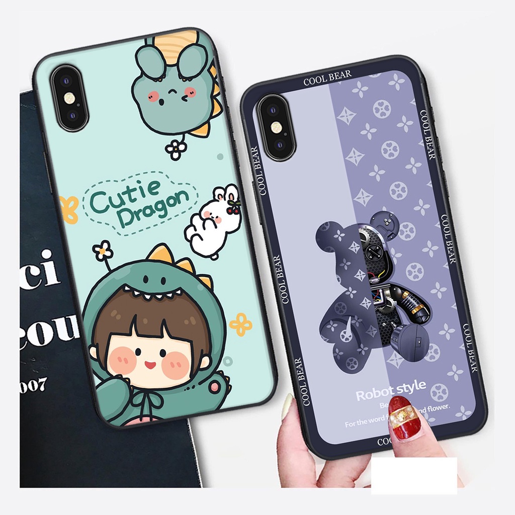 Ốp lưng ip X / XS / XS MAX in hình Gấu Be@rick - sang sịn , RẺ - BỀN - ĐẸP
