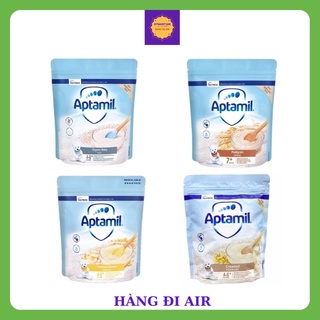 Bột Ăn Dặm Aptamil Cho Bé  4 Tháng, 5 Tháng, 6 Tháng Tuổi Vị Gạo, Vị Chuối, Vị Kem Date 2023 (Hàng Air Anh)