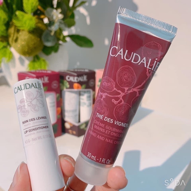 SET SON DƯỠNG💄 TẶNG KÈM KEM DƯỠNG TAY🤲 CHIẾT XUẤT NHO CAUDALIE