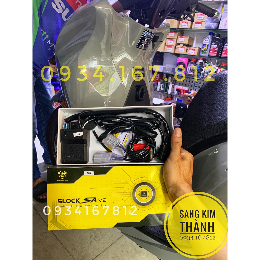 Thiết Bị Nâng Cấp SMARKEY SH 350i Chống trộm Chống Cướp Chống Quên Tắt Khoá