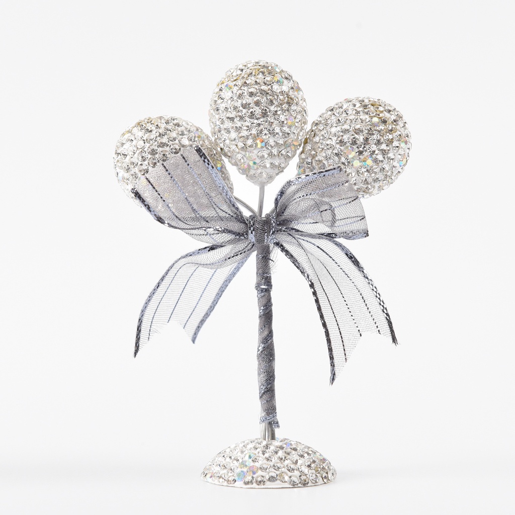 Cây bóng đính đá decor Taplo xe ô tô - Cây bóng trang trí ô tô