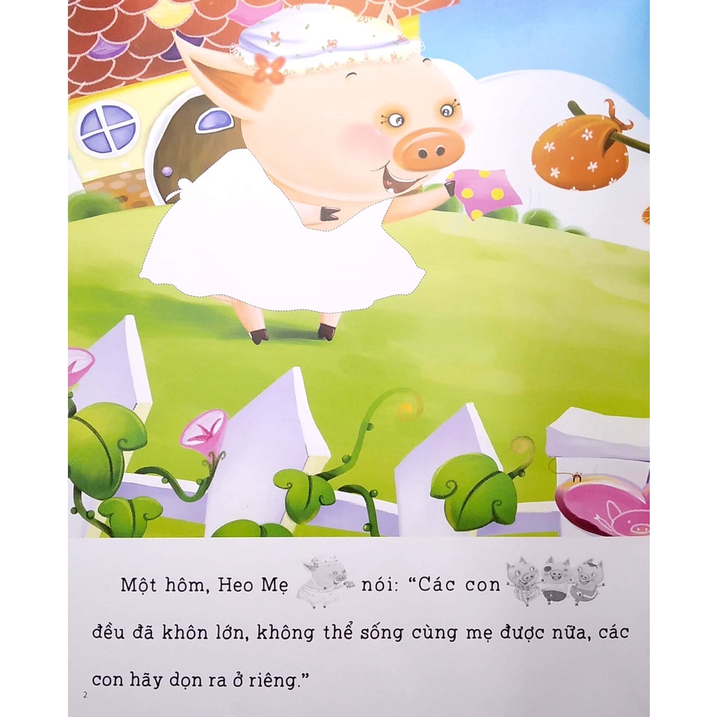 Sách Truyện Cổ Tích Kinh Điển - Ba Chú Heo Con